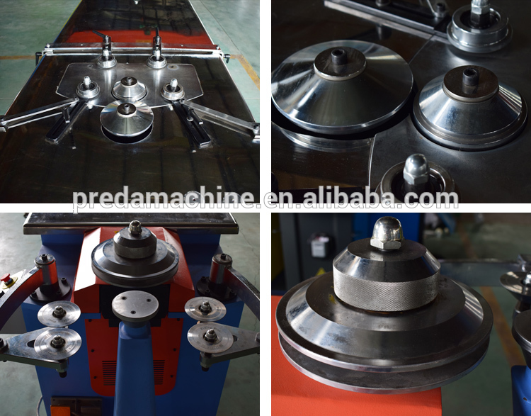 hydraulic gorelocker elbow duct making machine- Preda Machine