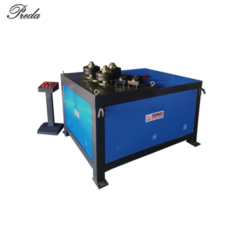 Hydraulic NC angle iron flange bending machine - Preda Machine