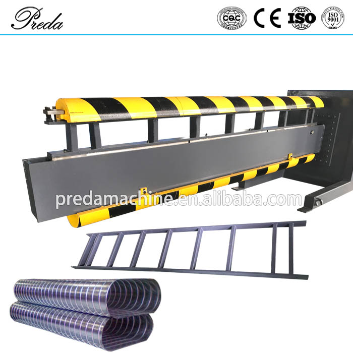 flat oval duct machine
