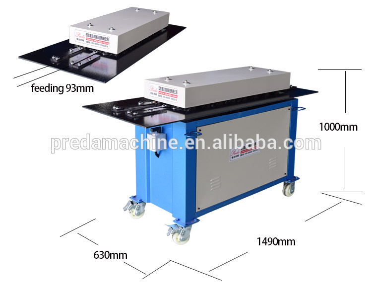 S cleat lock forming machine