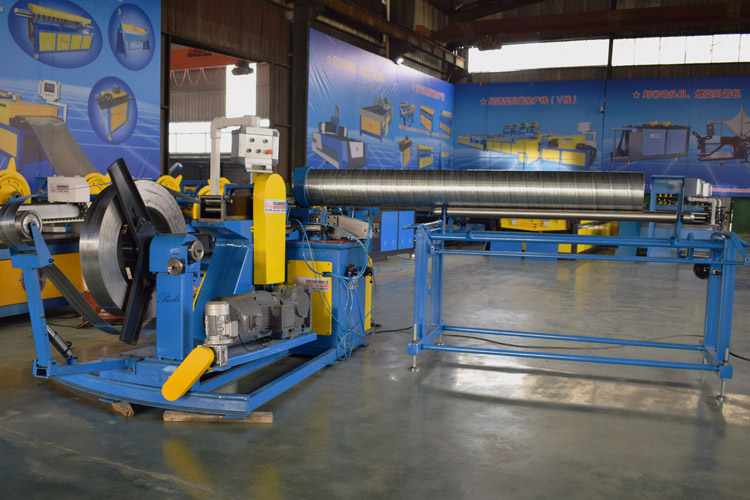 spiral tube forming machine spiral tube forming machine